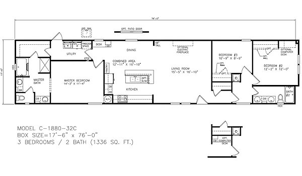 Classic / C-1880-32C Layout 72297