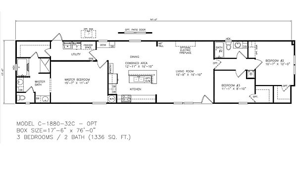 Classic / C-1880-32C-Opt Layout 72298