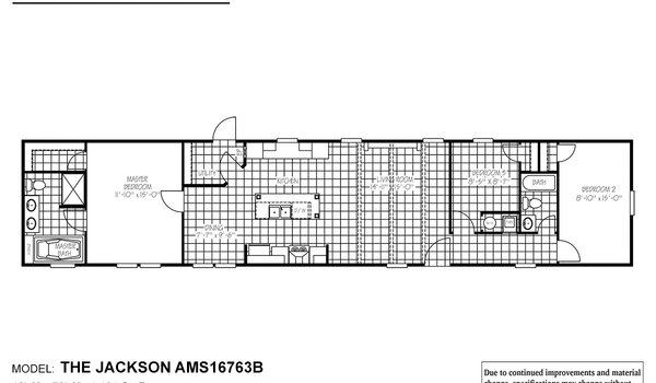 The American Series / The Jackson AMS16763B Layout 23935