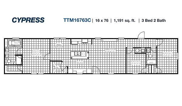 The Titanium Single / The Cypress TTM16763C Layout 80463