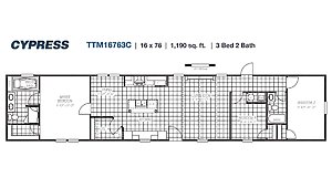 The Titanium Single / The Cypress TTM16763C Layout 80463