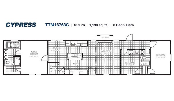 The Titanium Single / The Cypress TTM16763C Layout 80463