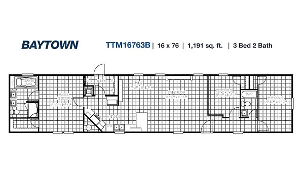 The Titanium Single / The Baytown TTM16763B Layout 80466