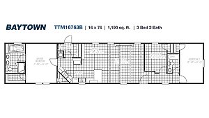 The Titanium Single / The Baytown TTM16763B Layout 80466