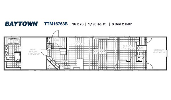 The Titanium Single / The Baytown TTM16763B Layout 80466