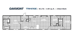 The Titanium Single / The Oakmont TTM16763E Layout 105203