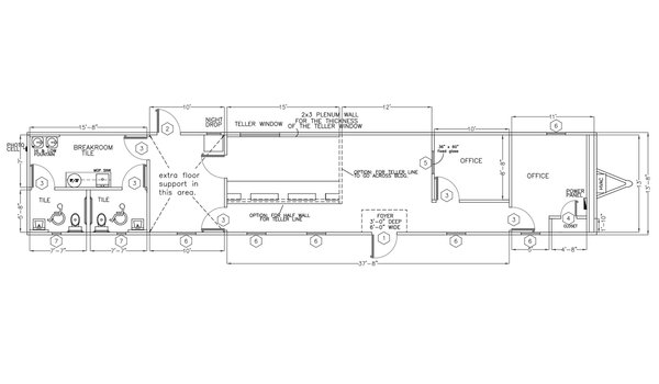 Banks Credit Union Branches / 1480 Layout 22187