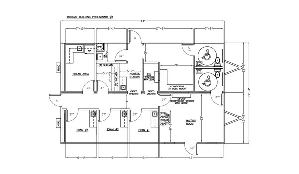 Healthcare Medical Clinics / Preliminary 1 Layout 22241