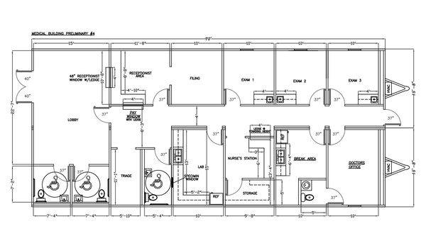 Healthcare Medical Clinics / Preliminary 4 Layout 22255