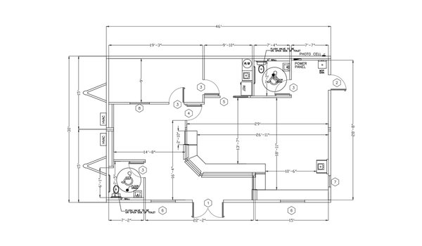 Pharmacy Retail Space / 3046JP0216 Layout 22270