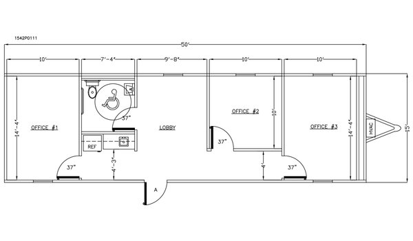 Commercial Office Buildings / 1542P0111 Layout 22288