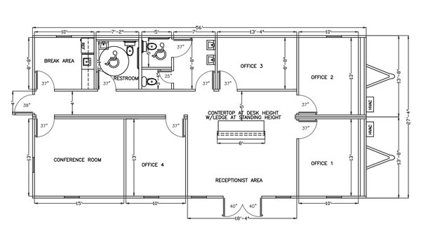 Commercial Office Buildings / 2856P0804 Layout 22308