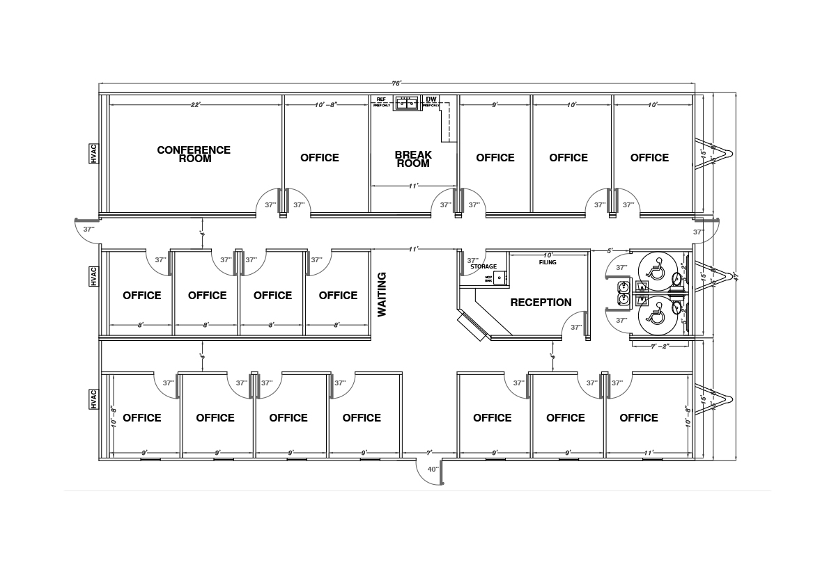 Commercial Building Floor Plan Layout Commercial Building Floor Plan 