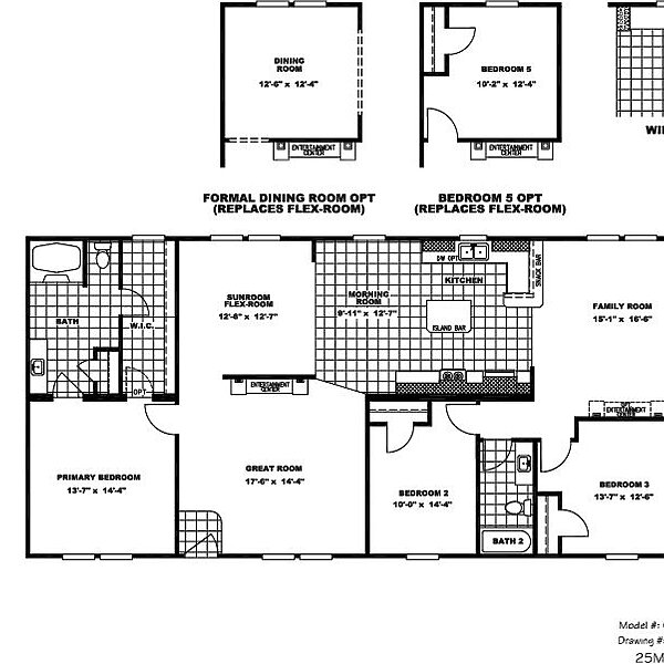 Ranger / Winchester Flex 25CMQ32724AH Layout 23259