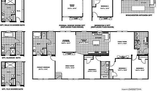 Ranger / Winchester Flex 25CMQ32724AH Layout 23259