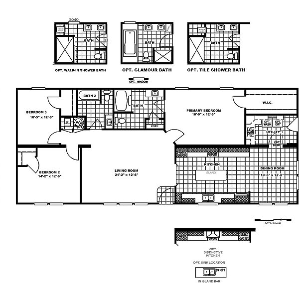 Ranger / Castle Pines 25AVD28643BH Layout 23301