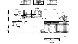 Ranger / Castle Pines 25AVD28643BH Layout 23301