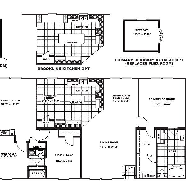 Ranger / Brookline Flex 25AMQ32724AH Layout 23331