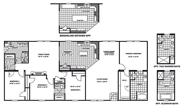 Ranger / The Brookline Flex 32 Wide Layout 23331