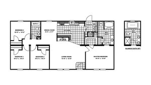 Promotional / Holiday Special 4Bdrm Layout 23553