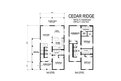 Two Story Collection / Cedar Ridge Layout 26284