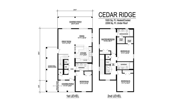 Two Story Collection / Cedar Ridge Layout 26284