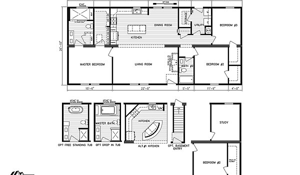 Preferred Series / Cypress Point III Layout 59716