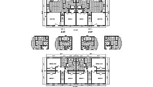 Preferred Series / Amelia Cozy Cottage Two Story Duplex Layout 129005