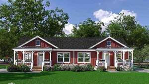 Preferred Series / Amelia II Cozy Cottage Duplex Exterior 129008