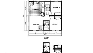 Preferred Series / Amelia II Cozy Cottage Ranch Layout 129009