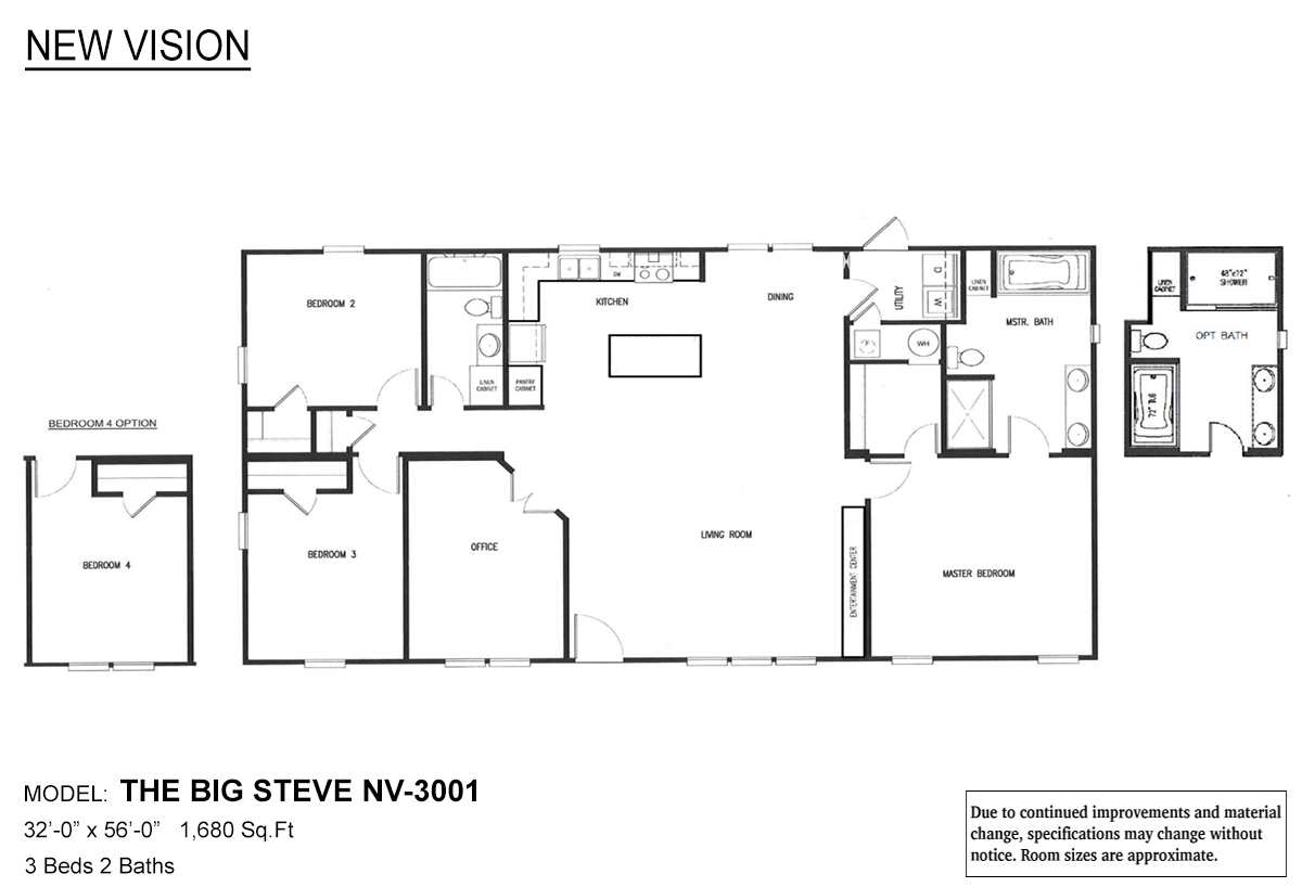 New Vision Manufacturing Floor Plans Thomas Outlet Homes