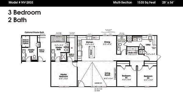 New Vision / The Sweet Haven NV-2803 Layout 46572