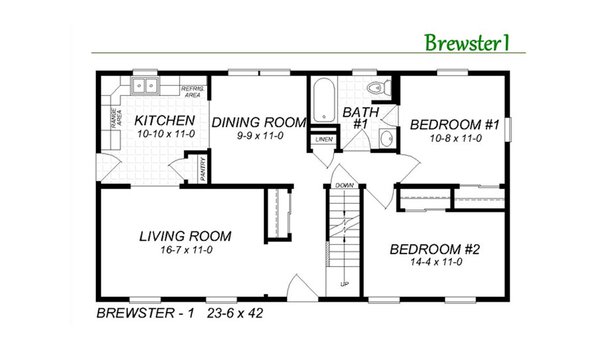 Cape / The Brewster 1 Layout 28441