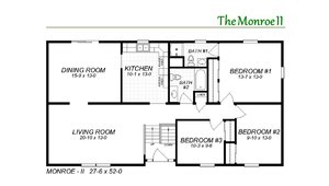 Raised Ranch / The Monroe II Layout 28455