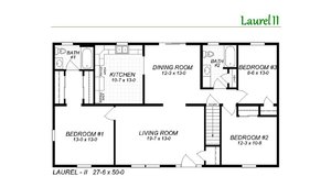 Ranch / The Laurel II Layout 28469