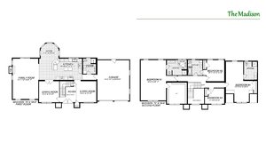Two Story / The Madison Layout 28476