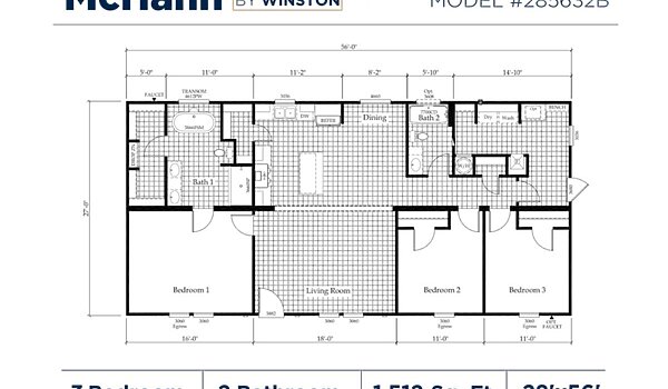 Free State / The McHann 285632B Layout 98890