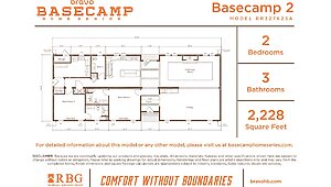 Bravo Basecamp Series / Bravo Basecamp 2 Bed BR327623A Layout 132850