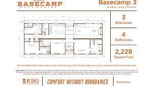 Bravo Basecamp Series / Bravo Basecamp 3 Bed BR327634A Layout 132874