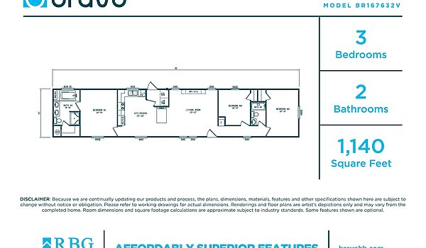 Bravo Series / Eva BR167632V Layout 132977