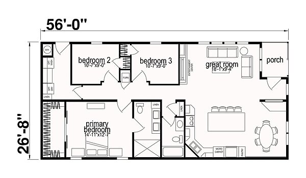 Spectra CS Series / 7301AJ Layout 68403