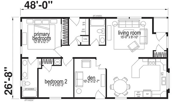 Hillcrest Double Wides / G802 Layout 98974