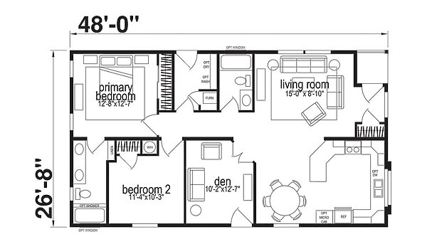 Hillcrest Double Wides / G802 Layout 98974