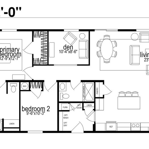 Hillcrest Double Wides / G818 Layout 98977