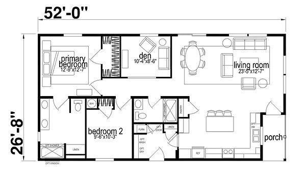 Hillcrest Double Wides / G818 Layout 98977