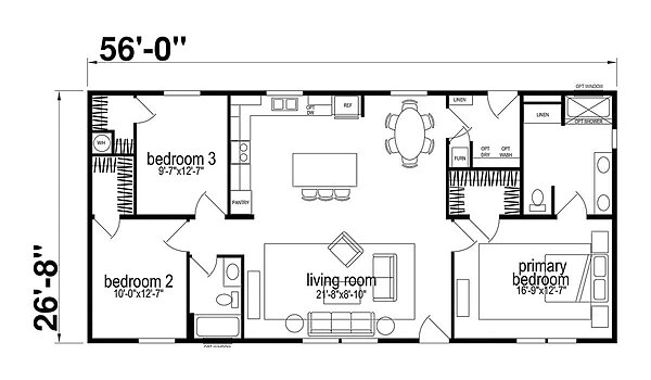 Hillcrest Double Wides / G821 Layout 98978