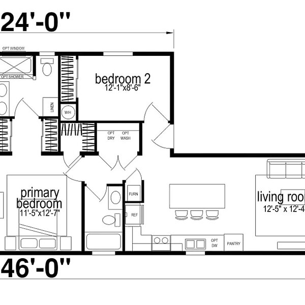 Hillcrest Double Wides / G823 Layout 98979