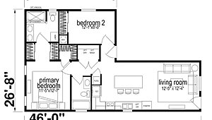 Hillcrest Double Wides / G823 Layout 98979