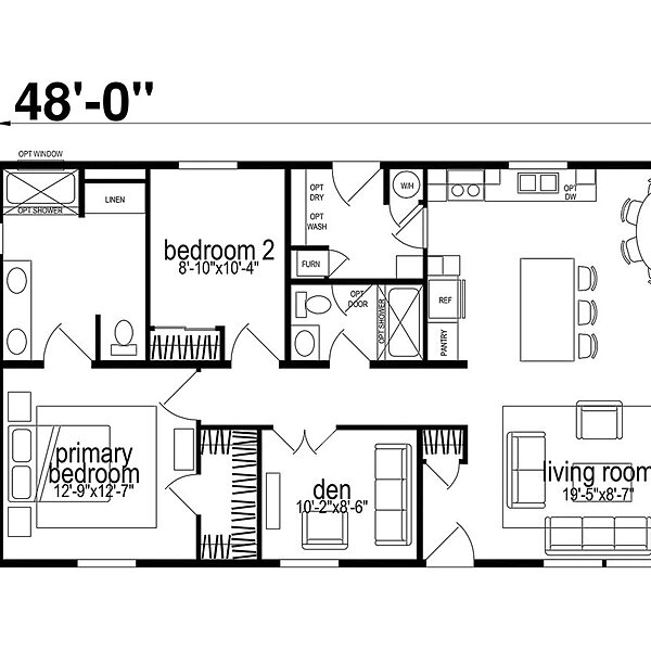 Hillcrest Double Wides / G827 Layout 98980