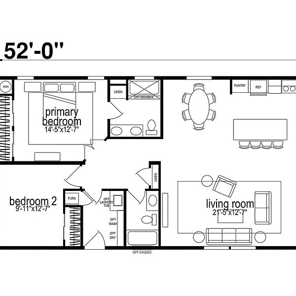 Hillcrest Double Wides / G844 Layout 98981